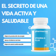 Vitamina B Plus 60 Comprimidos Pharmacius Lab