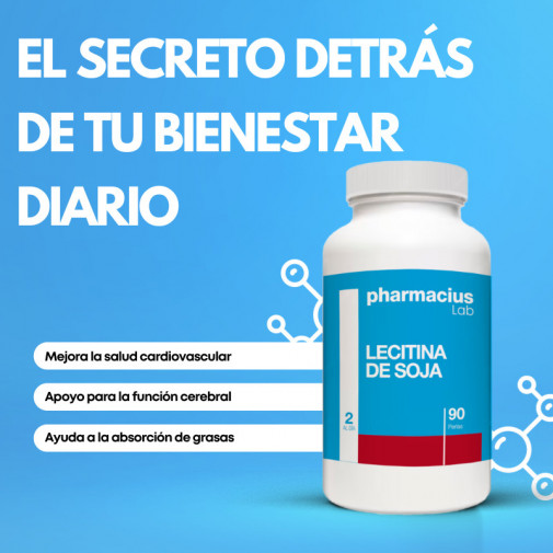 Lecitina De Soja 90 Perlas Pharmacius Lab