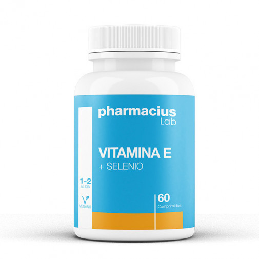 Vitamina E + Selenio 60 Comprimidos Pharmacius Lab