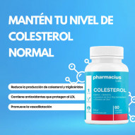 Colesterol 60 Cápsulas Vegetales Pharmacius Lab