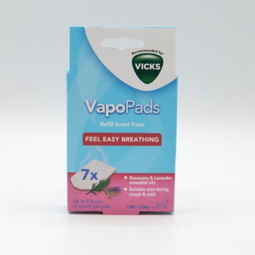 Vicks Vapopads Recargas Aromaticas Mentol 7 Uds Vh7v1