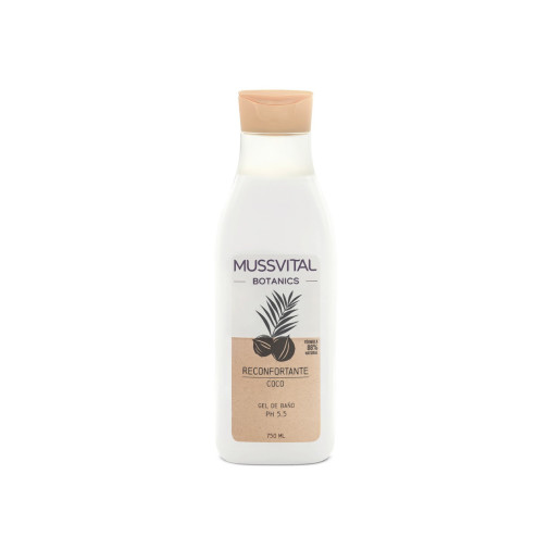 Mussvital Essentials Botanics Gel De Baño Coco 1 Envase 750 Ml