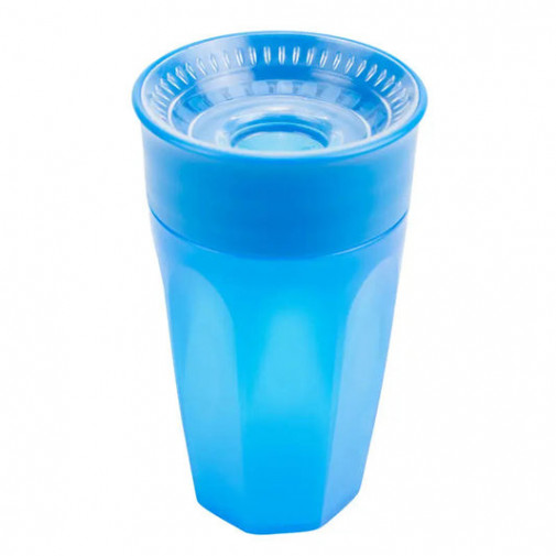Dr Brown´s Vaso 360º Sin Boquilla Sin Asas Azul 300 Ml