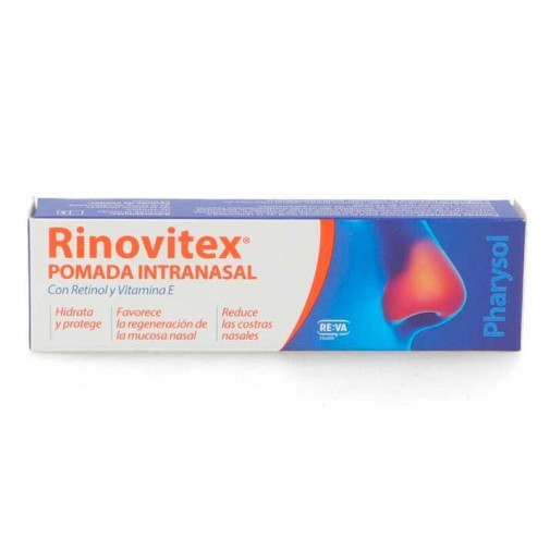 Rinovitex Pomada Intranasal Pharysol 1 Tubo 10 G