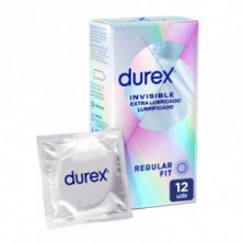 Durex Invisible Extra Lubricado 12 Preservativos