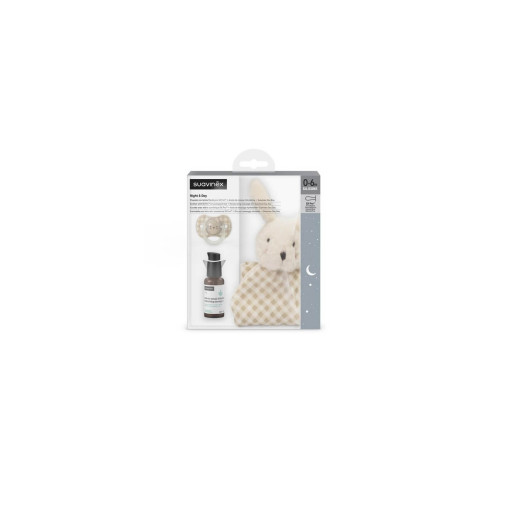 Set Suavinex Night Moments Chupete + Aceite + Dou Dou