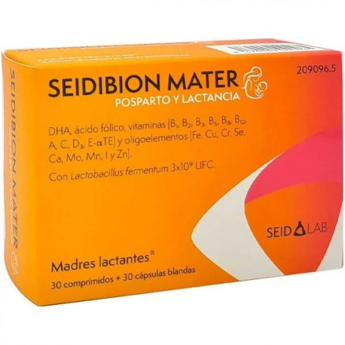 Seid Seidibion Mater 30 Comprimidos + 30 Cápsulas Blandas