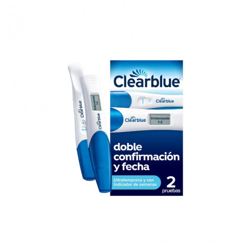 Clearblue Test Ultratemprana + Test Con Indicador De Semanas 2 Unidades Pack