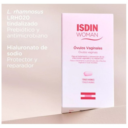 Isdin Woman 7 Ovulos Vaginales 2 G