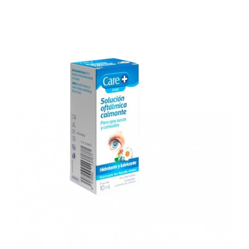 Care+ Solucion Oftalmica Calmante Con Extractos Naturales 1 Envase 10 Ml