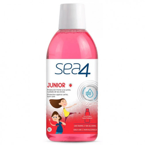 Sea4 Colutorio Infantil Sabor Fresa 500ml
