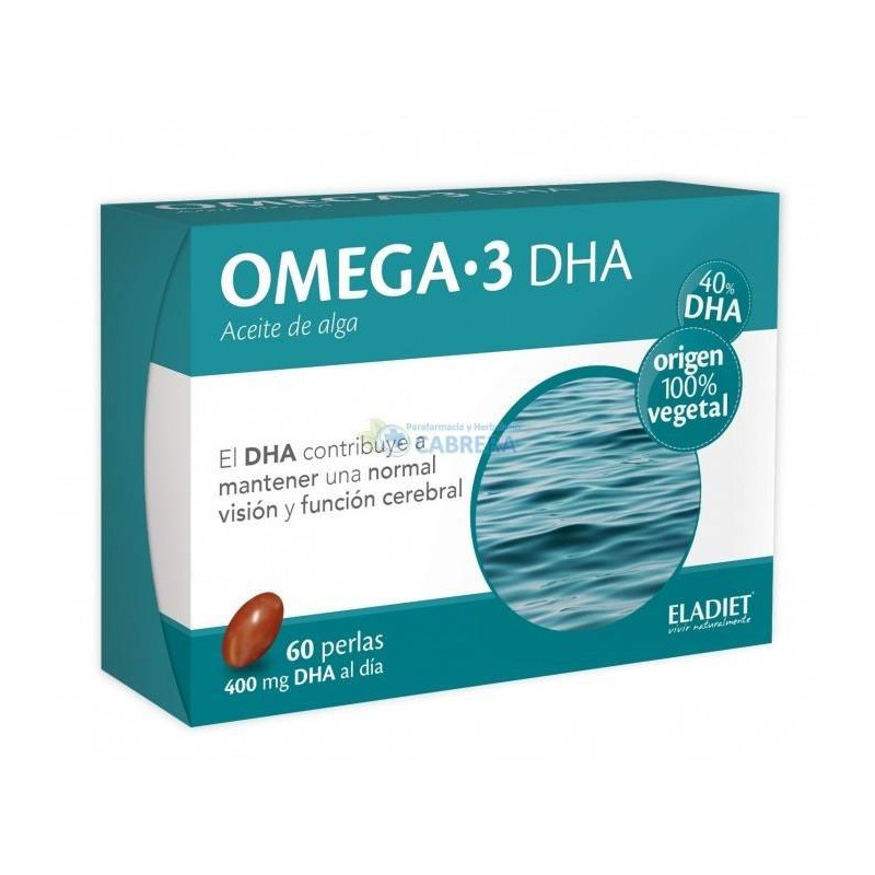 Omega 3 DHA 700 mg 60 Perlas Eladiet