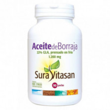 Aceite Borraja 1000 mg Bio 90 Perla Sura Vitasan