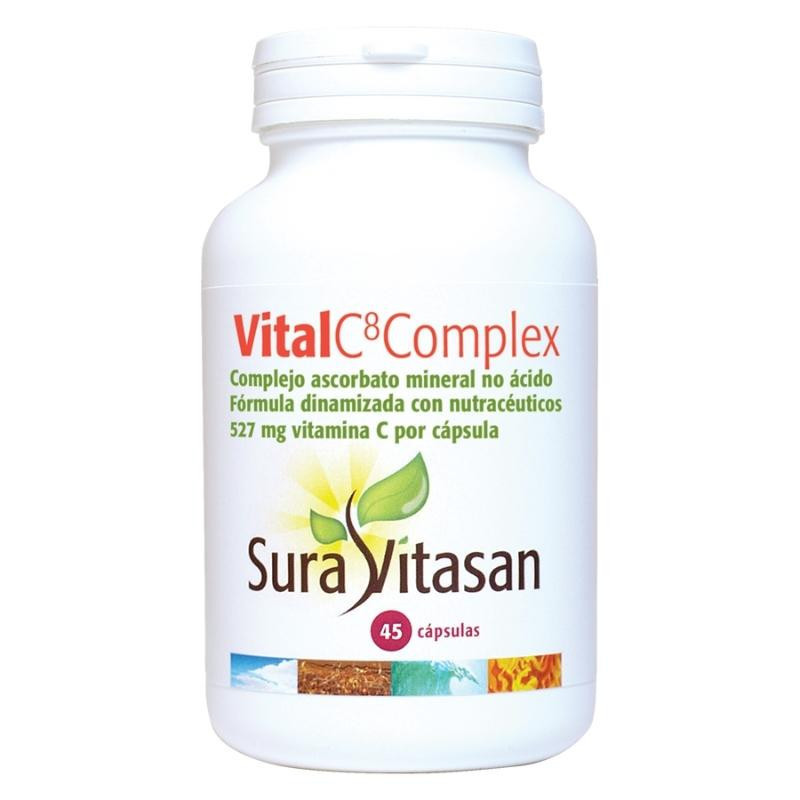 Vital C8 Complex 45 Cápsulas Sura Vitasan