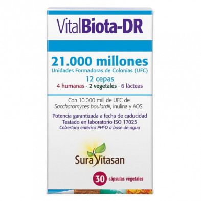 VitalBiota-DR 30 Cápsulas Sura Vitasan