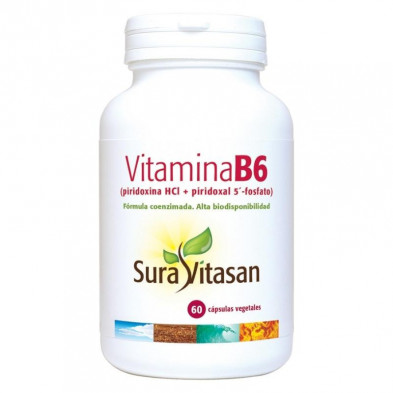 Vitamina B6 60 Cápsulas Sura Vitasan