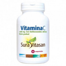 Vitamina C 1000 mg 60 Comprimidos Sura Vitasan