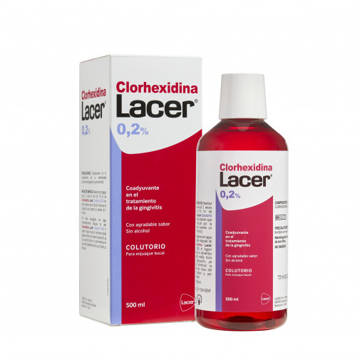 Lacer Colutorio Clorhexidina 0,2% 500 Ml