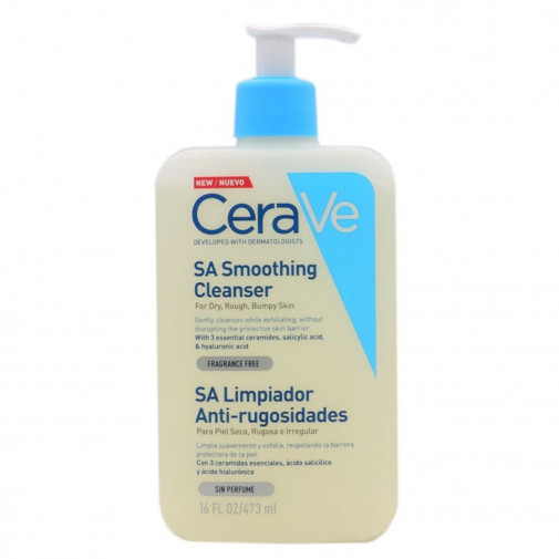 Cerave Sa Limpiador Anti Rugosidades 1 Envase 473 Ml