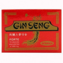 Ginseng Coreano 10 Cápsulas 500 mg Integralia