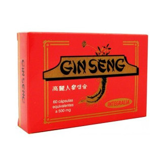 Ginseng Coreano 60 Cápsulas 500 mg Integralia