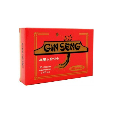 Ginseng Coreano 60 Cápsulas 500 mg Integralia