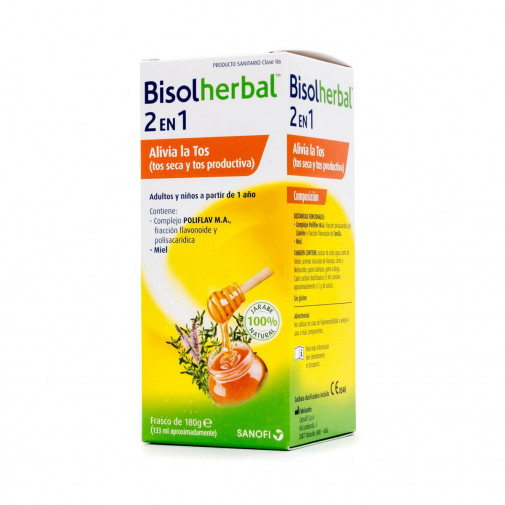 Bisolherbal 2 En 1 Malv Tomil Llan 120m