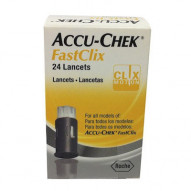 Accu Chek Fastclix Lancetas...