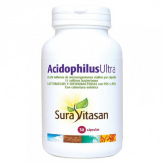 Acidophilus Ultra 30 Cápsulas Sura Vitasan