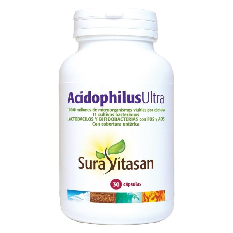 Acidophilus Ultra 30 Cápsulas Sura Vitasan