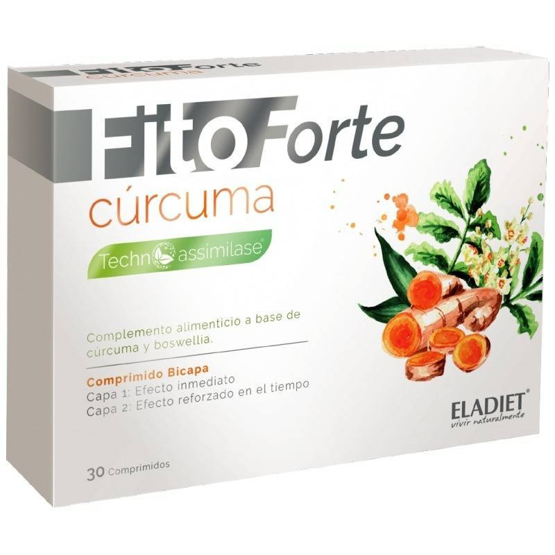 Fitoforte Curcuma 30 Cápsulas Eladiet