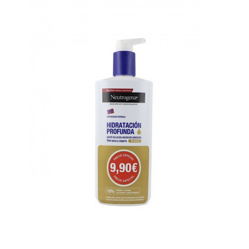 Neutrogena Hidratacion Profunda Aceite En Locion 1 Envase 400 Ml Pack Promocional
