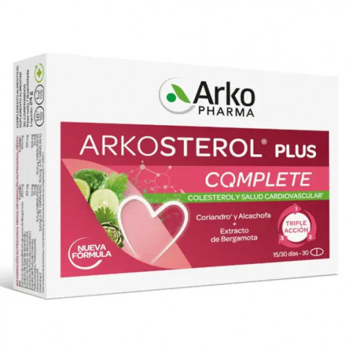 Arkosterol Plus Complete 30 Comprimidos