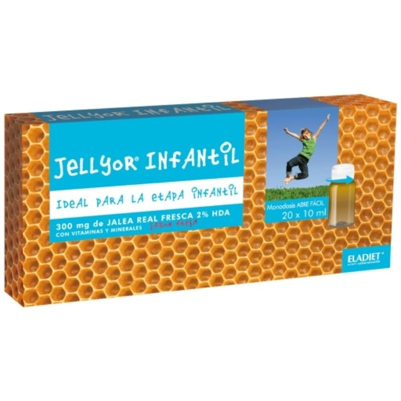 Jellyor Infantil 20 Ampollas Eladiet