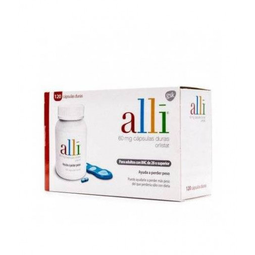 Alli 60 mg 120 Cápsulas