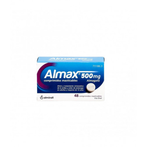 Almax 500 Mg 48 Comprimidos Masticables