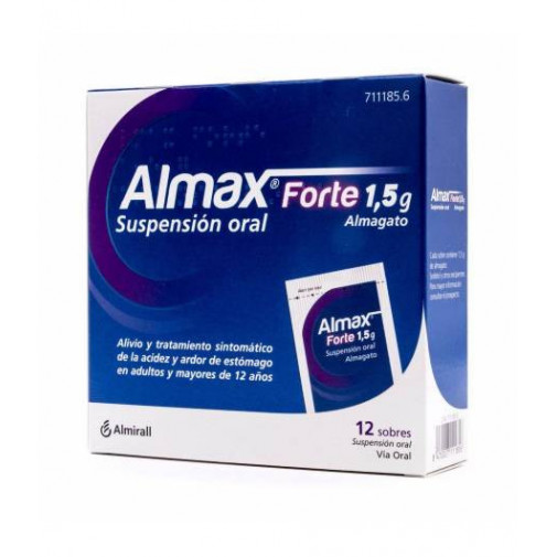 Almax Forte 1,5 G Suspensión Oral 12 Sobres