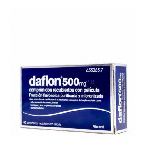 Daflon 500mg 60 Comprimidos