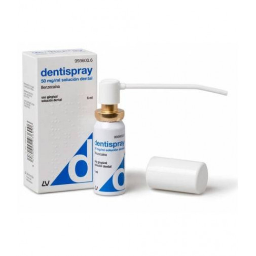 Dentispray 50 Mg/ml Solución Dental Benzocaína