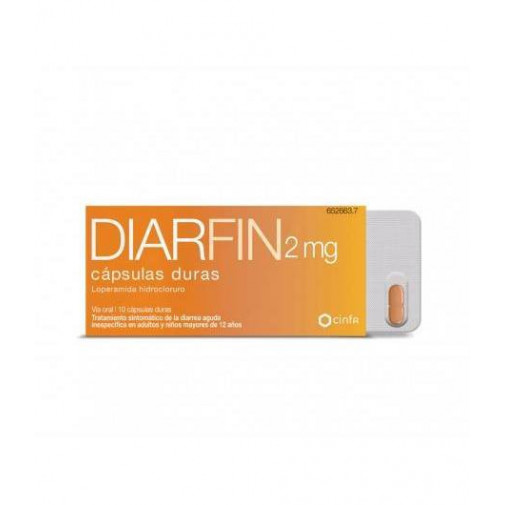 Diarfin 2mg En Cápsulas Duras, 20 Uds