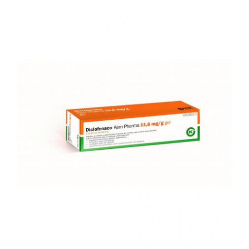Diclofenaco Kern Pharma 11.6mg/g Gel 60gr