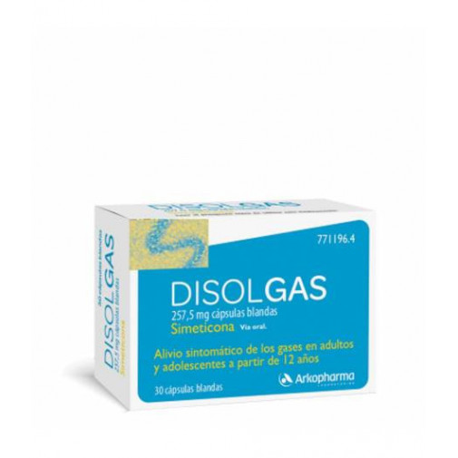 Disolgas 30 Cápsulas Blandas