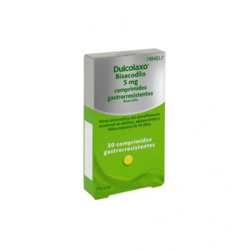Dulcolaxo Bisacodilo 5 Mg 30comp