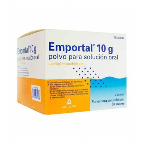 Emportal 10 G Polvo Para Solución Oral 50sob
