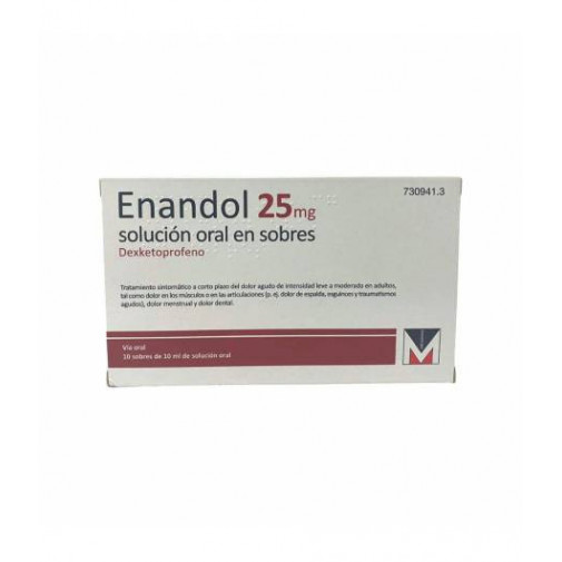 Enandol 25 Mg 10 Sobres