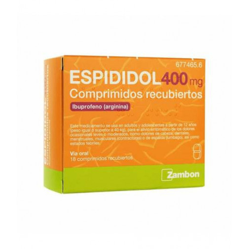 Espididol 400 Mg 18 Comprimidos Recubiertos