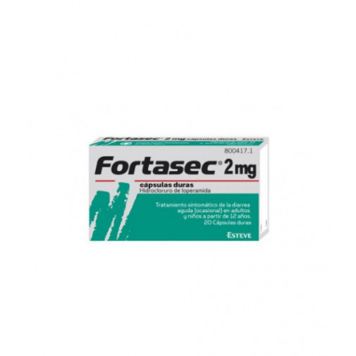Fortasec 2 Mg 20 Cápsulas Duras
