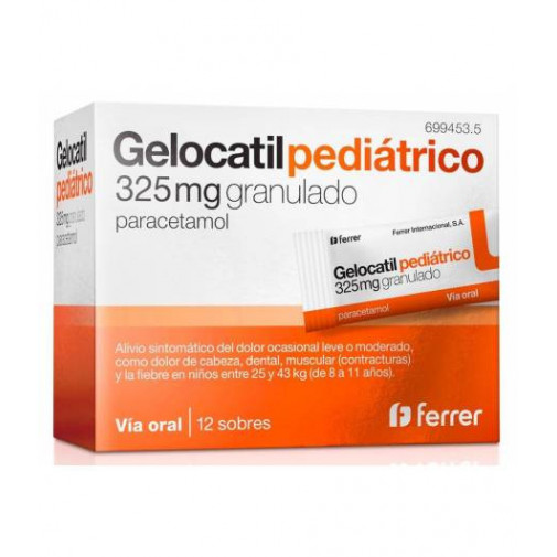 Gelocatil 325 Mg Granulado 12sob