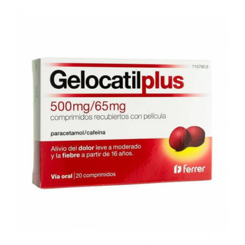 Gelocatil Plus 20comp