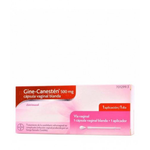 Gine Canestén 500 Mg 1cápsula Vaginal